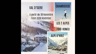 Ouverture des Stations de Ski 2024  French Ski Resorts Opening frenchalps skiresorts skiholidays [upl. by Yellhsa]