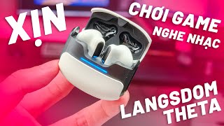 REVIEW TAI NGHE LANGSDOM THETA  THIẾT KẾ ĐẸP CHẤT ÂM TỐT CHƠI GAME NGHE NHẠC TỐT GIÁ 300K [upl. by Mccord222]