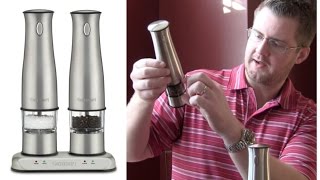 Cuisinart Rechargeable Salt amp Pepper Mill Review [upl. by Buonomo]