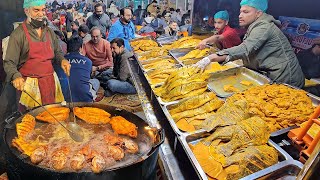 Karachi Fried Fish amp Grilled Fish at Biggest Seafood Street LAHORI Spicy Masala FISH FRY Street Food [upl. by Valenka]