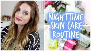 All Natural Nighttime Skincare Routine Andalou Sibu Clarisonic  More  vlogwithkendra [upl. by Rubetta663]