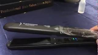 ArganPro™ Fer à lisser professionnel Steam Styler [upl. by Hachman773]