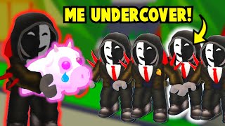 WE WENT UNDERCOVER and SNUCK INTO A SECRET TT SCAMMER MEETING Adopt Me Roblox [upl. by Adina]