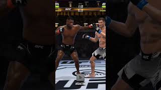 Francis ngannou vs Stipe miocic Highlights UFC Games 🔥💯 [upl. by Saitam]