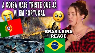 BRASILEIRA REAGE A PORTUGAL l TERREMOTO UM TSUNAMI E VÁRIOS INCÊNDIOS DESTRUÍRAM LISBOA [upl. by Fast]