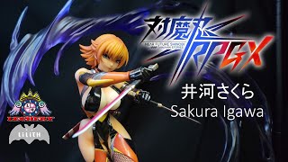 Sakura Igawa Tenshin Kagetsu  Unboxing  Lechery 16 scale Resin Figure Taimanin RPGX [upl. by Nathanil192]