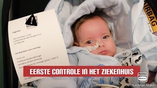 Eerste controle in het ziekenhuis  vlog3  TIENER MOEDER [upl. by Rimola71]