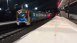 Trains at west footscray [upl. by Nuahs]