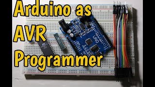 Arduino Uno or Pro Micro as an AVR ISP Programmer [upl. by Lotsirhc677]