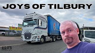 UK HGV Driver Class 1 Multidrop The Joys of Tilbury UK Trucking [upl. by Florina]