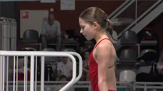 Girls C 3m  Eindhoven Diving Cup 2024 [upl. by Pepillo]