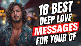 18 Deep Love Messages for Your Girlfriend That Will Melt Her Heart 💌 [upl. by Nomis]