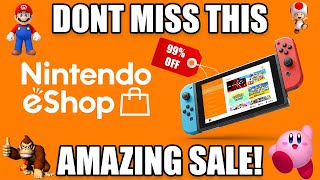 This New Nintendo Switch Eshop Sale Is AMAZING [upl. by Mailliw]