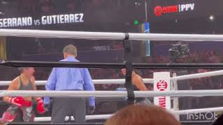 Amanda Serrano vs Miriam Gutierrez boxing 2021 [upl. by Aerdnac163]