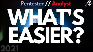 Is it easier to become a Pentester or a Cybersecurity Analyst [upl. by Leinnad]