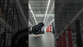 315lbs Zercher Deadlift  190 bw  zercher zercherdeadlift deadlift spineday [upl. by Ahsatam639]