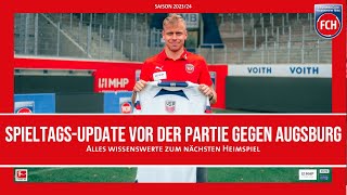 SpieltagsUpdate vor der Partie gegen den FC Augsburg [upl. by Felipe]