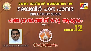 വചനവർഷം 202425  Epi  12  Introduction to Torah  Fr Dr Sebastian Kuttianickal [upl. by Lipkin188]