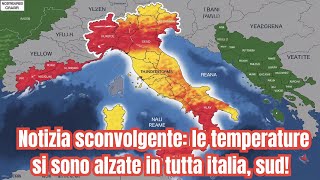 Italia Sotto la Neve Preparati a Una Tempesta Gelida da Siberia [upl. by Leinadnhoj]