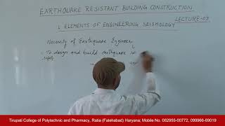 ERBC Elements of Engineering Seismology Lecture 03 HD [upl. by Eelra]