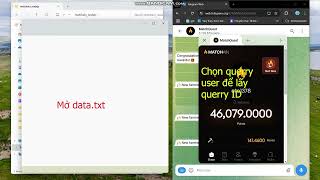 Cách chạy tool nodejs sử dụng querry id Airdrop MMO [upl. by Lemrej]