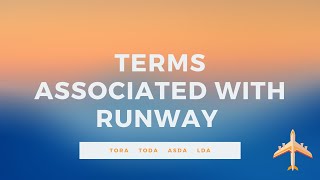 Terms associated with the runway  For DGCA CPL amp ATPL Exams [upl. by Nooj167]