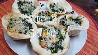 ♥ 3 comidas vegetarianas faciles ♥ [upl. by Luisa]