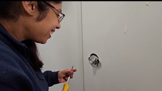 Delta Shower Trim Install By Camera Lady [upl. by Ciccia]