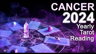 CANCER 2024 YEARLY TAROT READING quotA YEAR OF BLESSINGS NEW CONNECTIONS amp GREATER RECOGNITIONquot [upl. by Chara]