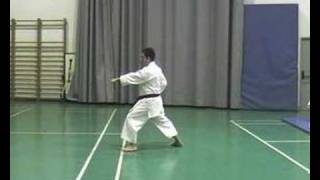 Pinan Shodan  KARATE KUSHIN KAI [upl. by Hobbie212]