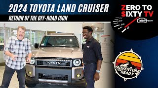 2024 Toyota Land Cruiser First Edition Review  LeithCarscom Zero To 60TV EP60 [upl. by Nnoj]