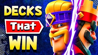 Top 5 BEST Clash Royale Decks for June 2024 [upl. by Eecram]