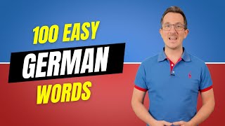 100 German Words for Beginners  Easy German Lesson [upl. by Delmar]