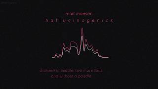 matt maeson  hallucinogenics stripped  lyrics [upl. by Akehsal]