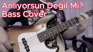 Barış Manço  Anlıyorsun Değil Mi Bass Cover [upl. by Vick]