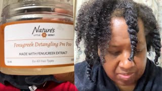 Detangle Your Natural Hair Curly Remove Tangles  TJs Hair [upl. by Tsyhtema]