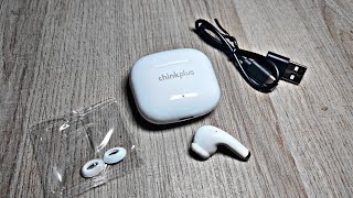 Lenovo Thinkplus Livepods LP40 Pro TWS True Wireless Bluetooth Earbuds Review [upl. by Trixi36]