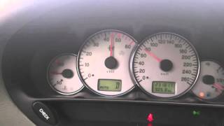 Alfa Romeo 166 24 JTD 20v 0120 kmh acceleration [upl. by Annalla]