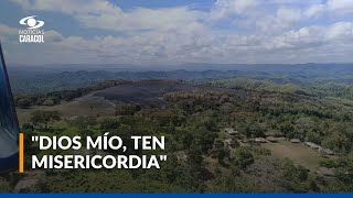 Así fue registrada la erupción del volcán Los Aburridos en Turbo [upl. by Reiko949]