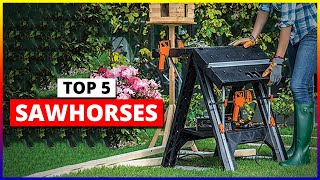 Best Sawhorses 2024Top Saw Horses Review [upl. by Romie283]