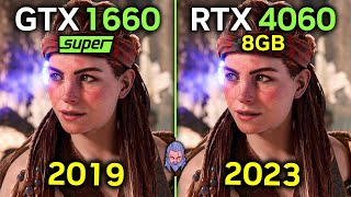 GTX 1660 SUPER vs RTX 4060  Worth Upgrading 6 Games Tested [upl. by Andromache]