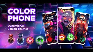 Color Phone Call Screen App  VideoFeature [upl. by Assanav]