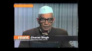 Charan Singh  Indias fifth prime minister who was in office for one of the shortest terms [upl. by Aikcin]