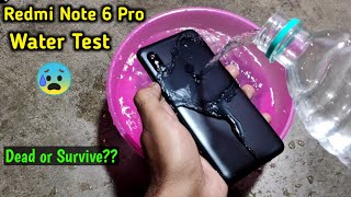 Water Test Redmi Note 6 Pro  Will it Survive or Dead [upl. by Raddatz]