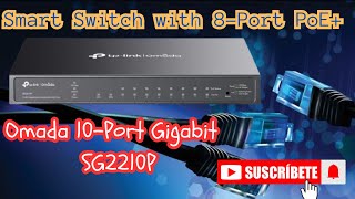 SG2210P Omada 10Port Gigabit Smart Switch with 8Port PoE unboxingUrduHindi [upl. by Amaryl]