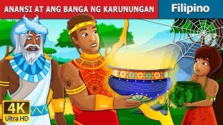 ANANSI AT ANG BANGA NG KARUNUNGAN  Anansi and The Pot of Wisdom Story  FilipinoFairyTales [upl. by Notliw]