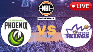 Sydney Kings vs South East Melbourne Phoenix  NBL Basketball Live Play Play SCOREBOARD  20241108 [upl. by Atcliffe746]