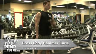 Cross Body Hammer Curls  How To [upl. by Dorcus]