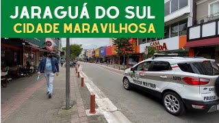 Tour a pé no Centro de Jaraguá do Sul 060921 Parte 1 [upl. by Heyer]