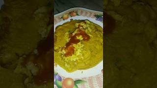 ata diye dimer Paratha paratha egg eggrecipe friedegg eggfry trending food [upl. by Zippora]